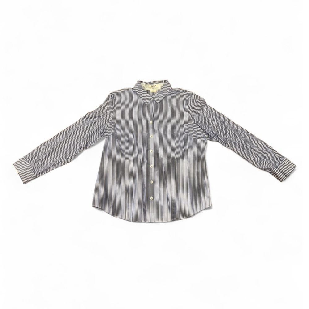 Van Heusen Blue and White Striped Shirt